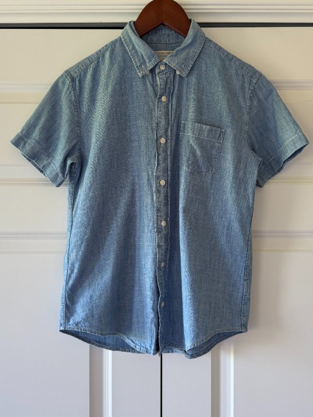 Crewcuts by J.Crew Chambray Button-Up Shirt Size 14
